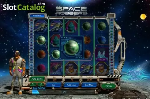 Скрин4. Space Robbers слот
