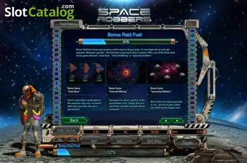 Скрин6. Space Robbers слот