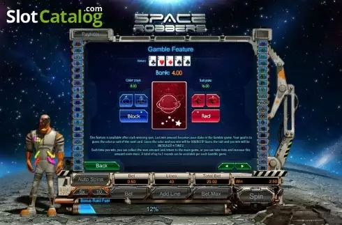 Скрин7. Space Robbers слот