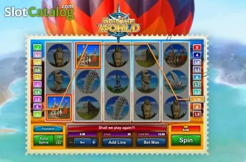 Скрин4. Spin the World слот