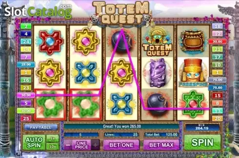 Скрин3. Totem Quest слот