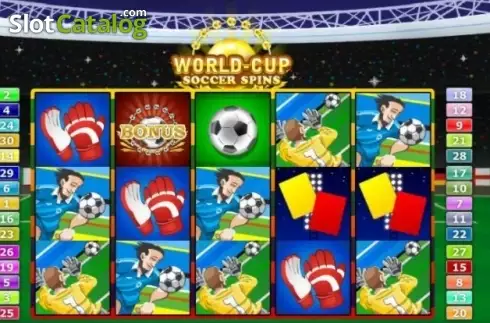Скрин2. World-Cup Soccer Spins слот