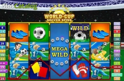 Скрин3. World-Cup Soccer Spins слот