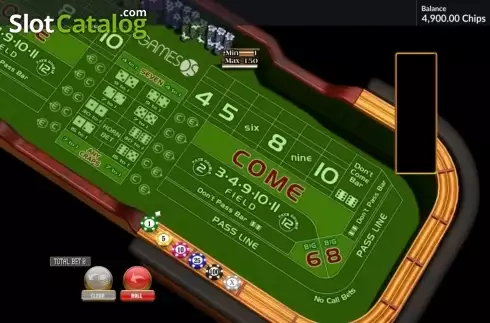 Скрин2. Craps (GamesOS) слот