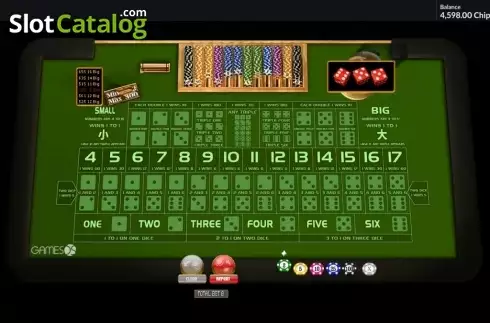 Скрин2. Sic Bo (GamesOS) слот