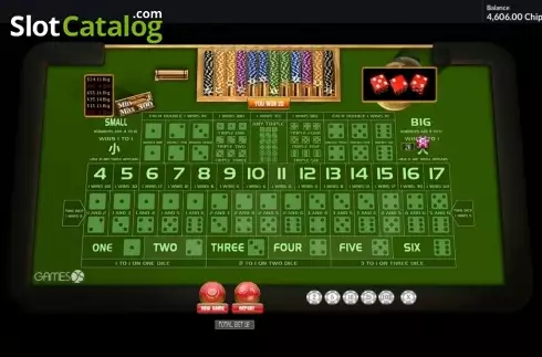 Скрин3. Sic Bo (GamesOS) слот