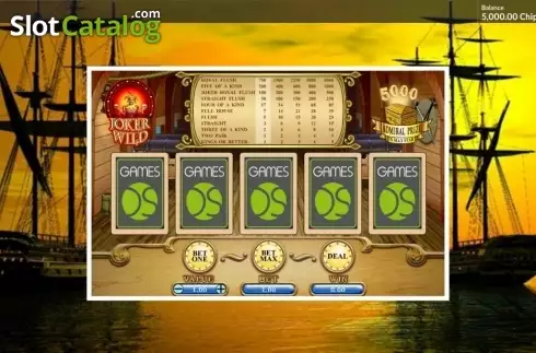 Скрин2. Joker Wild (GamesOS) слот