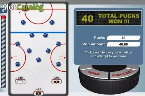 Скрин3. Hockey Potshot слот