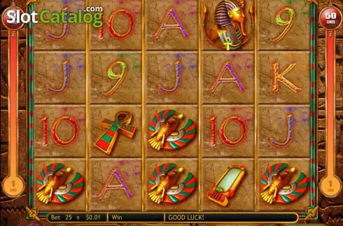 Скрин6. Valley of the Kings слот