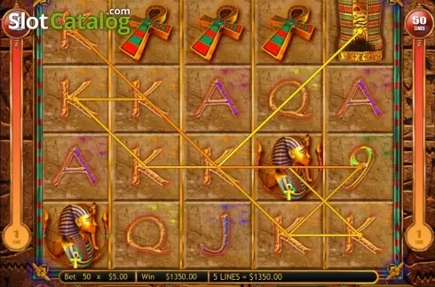 Скрин8. Valley of the Kings слот