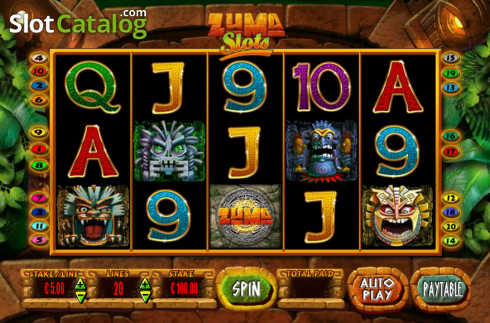 Скрин6. Zuma (Gamesys) слот