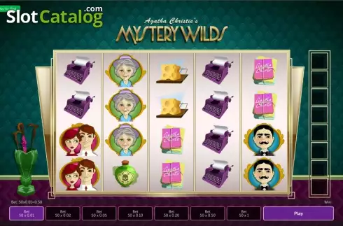 Скрин2. Agatha Christie's Mystery Wilds слот