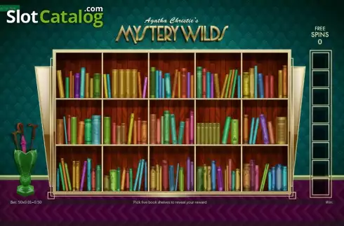 Скрин7. Agatha Christie's Mystery Wilds слот