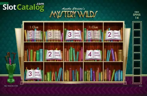 Скрин8. Agatha Christie's Mystery Wilds слот
