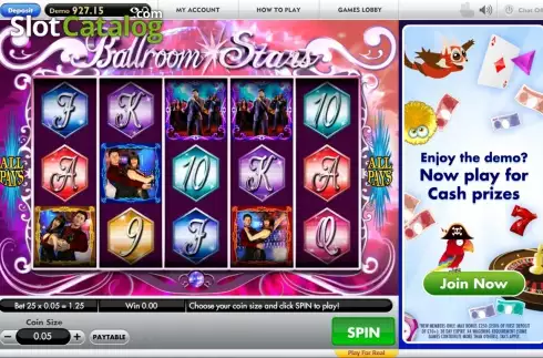Скрин5. Ballroom Stars слот