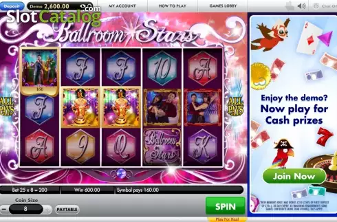 Скрин7. Ballroom Stars слот