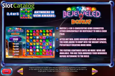 Скрин3. Bejeweled 2 слот
