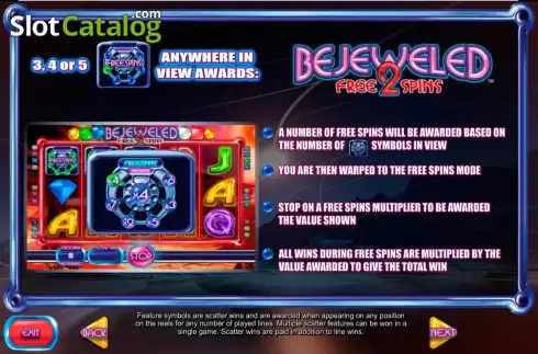 Скрин5. Bejeweled 2 слот