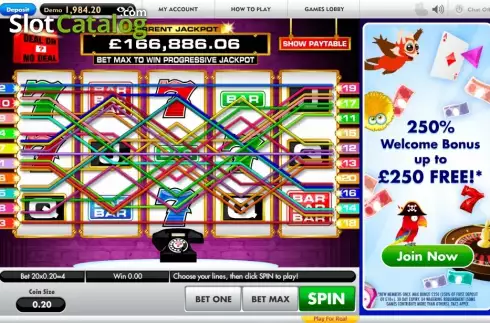 Скрин4. Deal or No Deal (Gamesys) слот