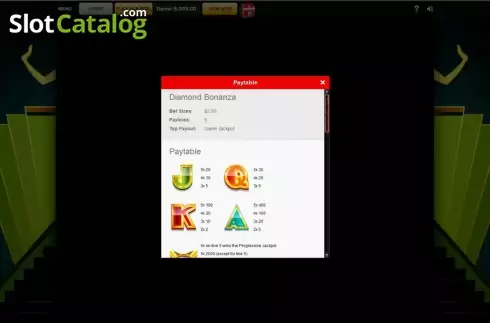 Скрин5. Diamond Bonanza (Roxor Gaming) слот