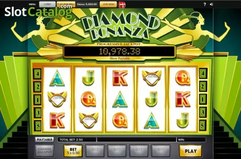 Скрин2. Diamond Bonanza (Roxor Gaming) слот