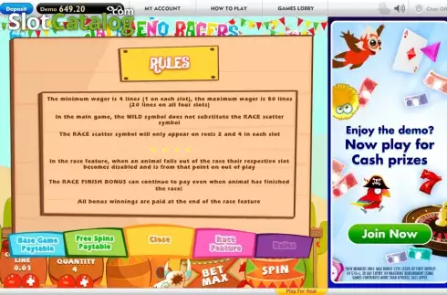 Скрин5. Jalapeno Racers слот