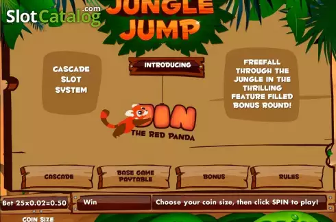 Скрин2. Jungle Jump слот