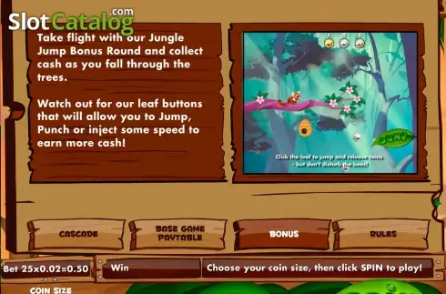Скрин8. Jungle Jump слот