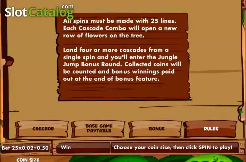 Скрин9. Jungle Jump слот