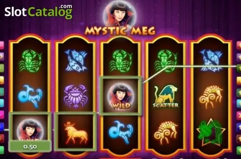 Скрин2. Mystic Meg слот