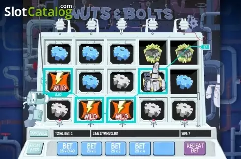 Скрин3. Nuts & Bolts слот