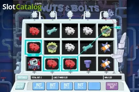 Скрин4. Nuts & Bolts слот