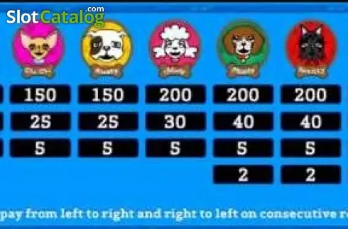 Скрин3. Poochie Slots слот