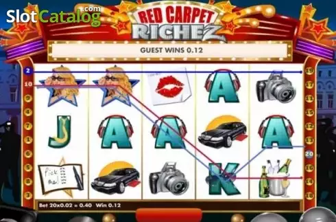 Скрин2. Red Carpet Richez слот