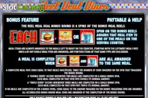 Скрин8. Reel Deal Diner слот