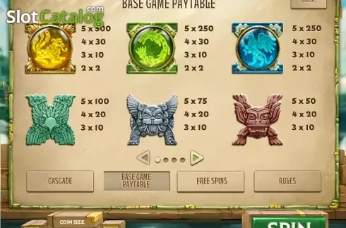 Скрин6. Secrets of the Phoenix слот
