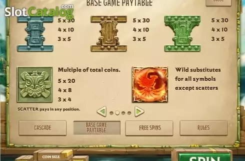 Скрин7. Secrets of the Phoenix слот