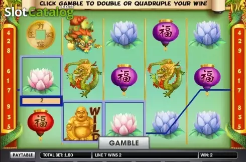 Скрин3. Spinning Dragons слот