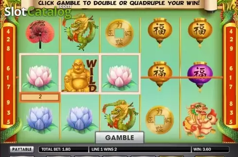 Скрин4. Spinning Dragons слот