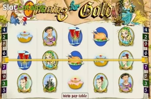 Скрин2. Spinning for Gold слот