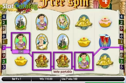 Скрин3. Spinning for Gold слот