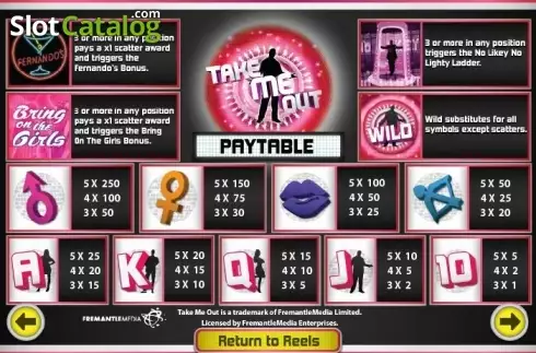 Скрин5. Take Me Out Date Night слот