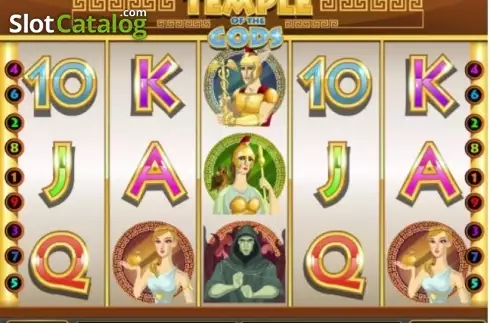 Скрин2. Temple of the Gods (Gamesys) слот