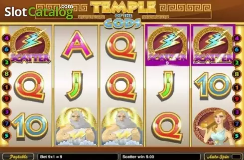Скрин4. Temple of the Gods (Gamesys) слот