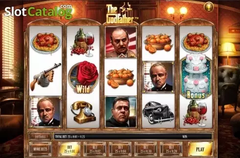 Скрин2. The Godfather (Genesys) слот
