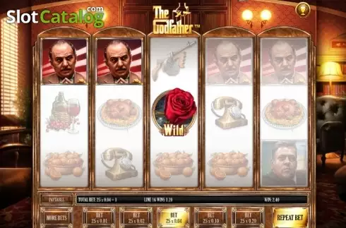 Скрин3. The Godfather (Genesys) слот