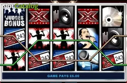 Скрин2. The X Factor слот