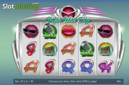 Скрин2. Triple Win Cafe слот