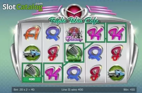 Скрин3. Triple Win Cafe слот