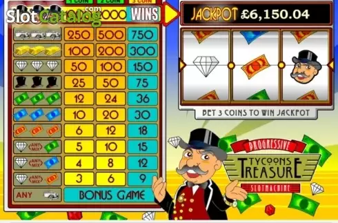Скрин2. Tycoon's Treasure Progressive слот